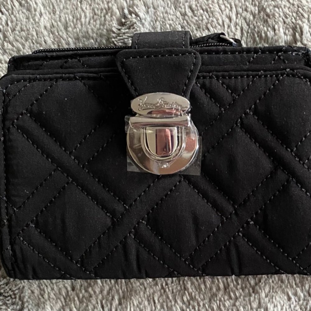 Vera Bradley Pushlock Wallet NWT